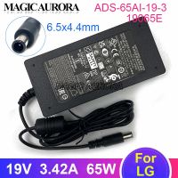 ADS-65AI-19-3 3.42A 19V 19065E อะแดปเตอร์สวิตชิ่ง65W สำหรับ LG จอแอลซีดี M2280D M2380D M2780D 22CV241-B 29EA73 29LN467U 22CV241-W