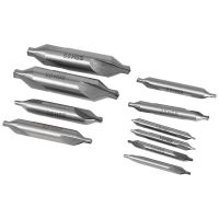 【LZ】☇✇✇  Combinados Bits Countersink 60 Graus Centro Broca Set Hss Metal Perfuração Ferramentas Elétricas Torno Fresa Ferramenta 10pcs por lote