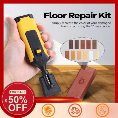 【DT】hot！ Floor Laminate Repairing Scratches Mending Set Wax System Worktop Sturdy Casing Chips repair hand tool kit