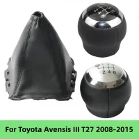 5/6ความเร็วรถเกียร์หัวเกียร์คันเกียร์ผ้าคลุมรองเท้าบู๊ทเคสสำหรับ Toyota Avensis III T27 2009 2010 2011 2013 2014 2015ที่จับสำหรับ JEEP Wrangler