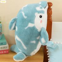 KISSYA Kawaii Dolphin ตุ๊กตาหนานุ่ม S ตุ๊กตาหนานุ่มที่เหมือนจริงตุ๊กตาสตัฟขนนุ่มสบายผิวเหมาะสำหรับเป็นของขวัญสะดวกสบายสำหรับเด็กสำหรับเด็ก