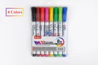 12/8 Markers สำหรับสีกระดานดำดินสอ erasable Water-based marker ปากกาปลอดสารพิษเขียนและวาดการเรียนรู้ปากกาสำหรับเด็ก