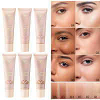 30Ml Matt Foundation Cream Smooth LongWear Oil-Control Full Coverage Concealer Waterproof Contour Wheat Tone Makeup Base