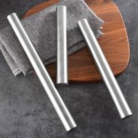 Stainless SteelFrench Rolling Pin Metal for Bakers Cookie amp; Pastry Dough and Dough Bakeware Roller Dishwasher Safe