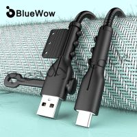 【Ready Stock】 № B40 BlueWow Cable Protector For Android Data Line Cord Protector Protective Case Cable Winder Cover USB Charger Cable Protect