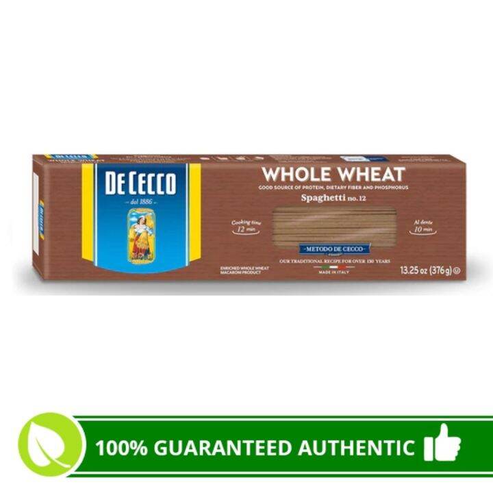 De Cecco Spaghetti Whole Wheat 500g Lazada PH