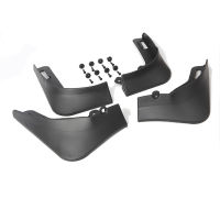 4Pcs รถ Mudguard ด้านหน้าด้านหลัง Splash Guards Fender Flares สำหรับ Tesla รุ่น Y 2020 2021 Mudflaps Mud Flap Mudguards รถอุปกรณ์เสริม