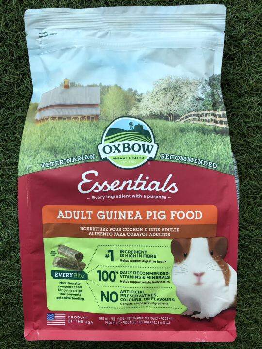 OXBOW ESSENTIALS GUINEA PIG FOOD ADULT 5LB Lazada