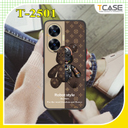 Ốp lưng Tcase dành cho Realme C55 in hình BST gấu Robot Style