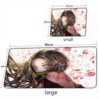 Agatsuma Zenitsu，Demon Slayer Kimetsu No Yaiba gamer Mouse pad，Nezuko Kawaii Girls Desk Mat，large mousepad xxl desk mat