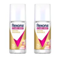 Rexona Vitamin + Bright Sakura Radiance Roll On เรโซนา วิตามิน ไบรท์ ซากุระ เรเดียนซ์ โรลออน 45ml. (2ขวด)