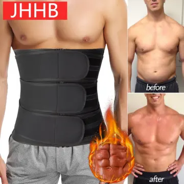Mens Waist Trainer Modeling Belt Belly Cincher Shapers Slimming
