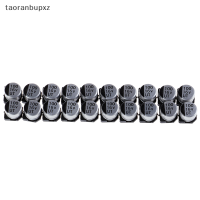 taoranbupxz 20 pcs SMD Electrolytic Capacitors พร้อมข้อมูลจำเพาะของ6*5mm 16V 100uF