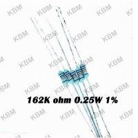 Resistor ตัวต้านทาน 162Kohm 0.25W 1% 165Kohm0.125W 1% 182Kohm 0.25W 1%