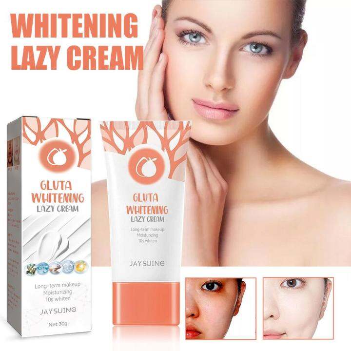 Whitening Face Cream Day Cream Gluta Whitening Lazy Cream Moisturizing
