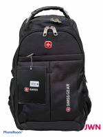 กระเป๋าเป้ SWISS backpack พร้อมสายต่อusb,สายต่อหูฟัง กระเป๋าเป้ผู้ชาย เป้นักเรียน รุ่น6620 ราคาพิเศษ