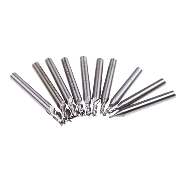 elegant-10pcs-lot-high-speed-steel-1-5-6mm-hss-straight-shank-4-flue-end-mill-cutter-cnc-drill-bit-tool-sets