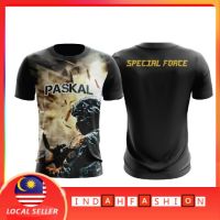 - T SHIRT[KiPgtoshop]  2023 NEW   shirt tactical paskal baju special force T SHIRT microfiber t   cool  (Contact online for free design of more styles: patterns, names, logos, etc.)