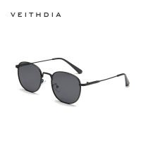 HOT”Veithdia ใหม่ แว่นตากันแดดแฟชั่น กรอบโลหะ ทรงสี่เหลี่ยม ขนาดเล็ก สไตล์เร สําหรับทุกเพศ S2021