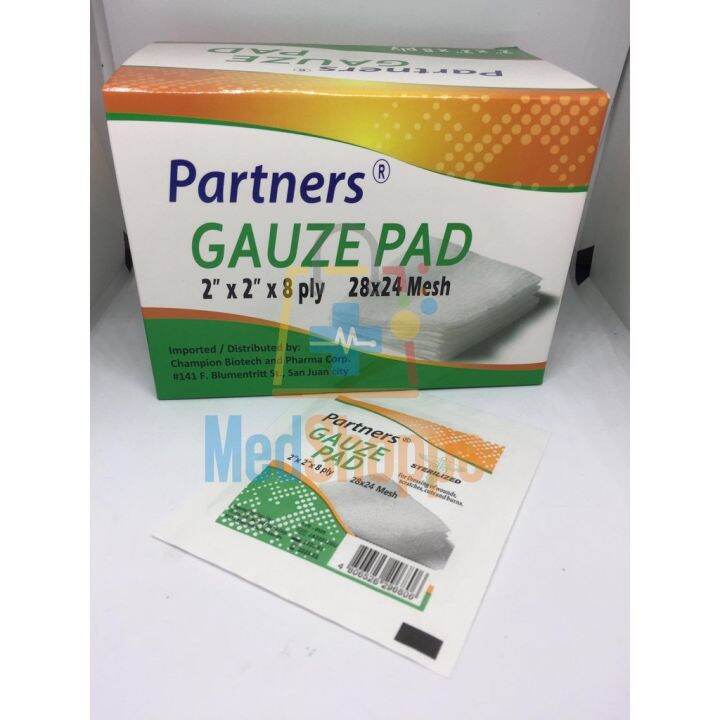 Gauze Pad sterile 2x2 28 x 24 Mesh | Lazada PH