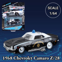 Maisto 164 Vintage Mini รถรุ่น,1968 Chevrolet Camaro Z28 Miniature Scale โลหะ Diecast รถ Collection Toy