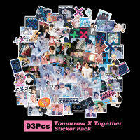 Csbi 93ชิ้น/เซ็ต Kpop TXT 2021อัลบั้ม Freeze สติกเกอร์สำหรับแล็ปท็อปกระเป๋าเดินทางแพทช์พรุ่งนี้ X Together สติกเกอร์สเก็ตบอร์ด