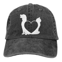 Dog And Cat Sports Denim Cap Adjustable Casquettes Unisex Baseball Cowboy Peaked Cap Adult Outdoor Sun Hat