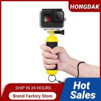 ✉ กันน้ำ Hand Grip Mount Monopod สำหรับ Gopro Hero 11 10 9 8 7 6 5 4 3 ชุดกล้อง Action Xiaomi พร้อมสายรัดข้อมือ carabiner