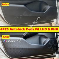 Car Door Anti Kick Ditry Pad Sticker Protector Mat Accessory for Toyota Corolla Sedan Altis Hybrid E170 E180 2013-2018 2014 2015