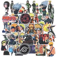 hotx【DT】 50/100Pcs Stickers Uzumaki Kakashi Uchiha Sasuke Itachi Kawaii Cartoon Stiker