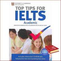 Woo Wow ! &amp;gt;&amp;gt;&amp;gt; Top Tips for Ielts Academic Paperback with Cd-rom. (Paperback + CD-ROM) [Paperback] หนังสืออังกฤษมือ1(ใหม่)พร้อมส่ง