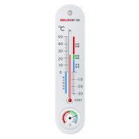 [Fast delivery] Delixi Temperature and Hygrometer Physical Sensing Accurate Measurement Indoor Thermometer Hygrometer Household Dry and Wet Meter