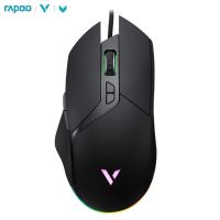 Rapoo VT30 เมาส์เกมมิ่งมีสาย USB RGB สําหรับโน้ตบุ๊ก เดสก์ท็อป บ้าน สํานักงาน CF LOL PUBG sd