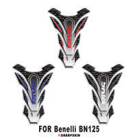 motorcycle fuel tank pad 3D personality protection stickers fishbone motobike stickers For Benelli BN125 bn 125