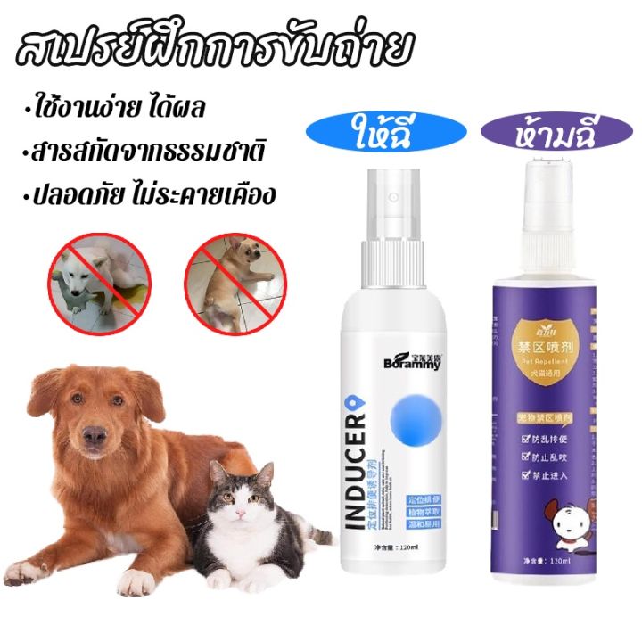 dimama-สเปรย์ฝึกการขับถ่าย-120-ml-ฉีดตรงไหนได้ผลตรงนั้น-ห้ามฉี่-ปลอดภัยไร้สารตกค้าง-แมว-สุนัข-สำหรับสัตว์เลี้ยง