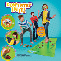 ตลกครอบครัวเกม Dont Step ในผู้ปกครอง-เด็กของเล่นแบบโต้ตอบ Blindfolded Poop Dodging เพื่อนของเล่นเกมปาร์ตี้สำหรับเด็ก