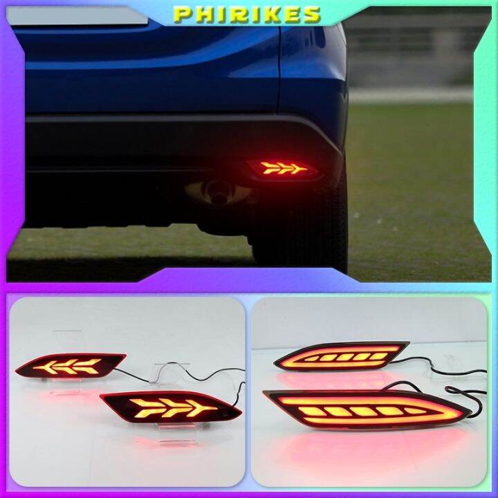 Led rear Reflector for Honda HR V HRV Vezel 2014 2015 2016 2017 2018