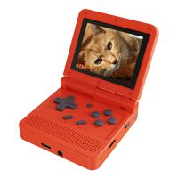 POWKIDDY New V90 Version Open-Source Retro Game Console 3.0 Inch IPS LCD 320 x 240 64GB ROM Built-in 15000 Games