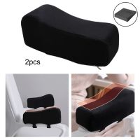 2Pcs Comfortable Office Chair Armrest Pad Memory Foam Soft Elbow Pillow Pressure Relief Anti-Slip for Office/ Gaming Chair