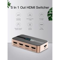 Vention HDMI Splitter Switch 5 Input 1 Output HDMI Switcher Smart Android HDTV 4K HDMI