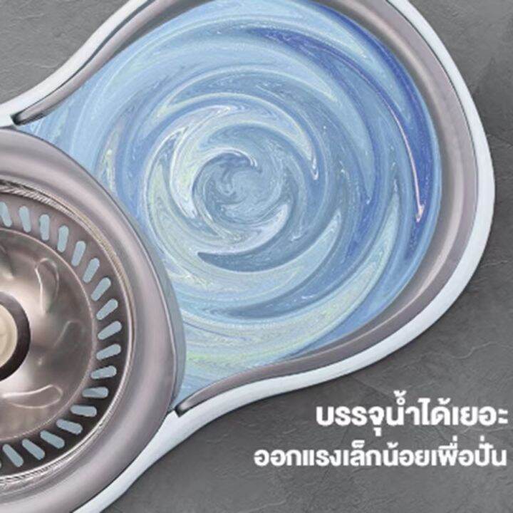 nqt84-spin-mop-ถังปั่นไม้ถูพื้น-ถังถูพื้น-ไม้ม็อบอัตโนมัติ-ถังปั่นม็อบ-ไม้ถูพื้นพร้อมถัง-4-5-ถังถูพื้น-ไม้ถูพื้น360องศา-ผ้าม็อบคละสี