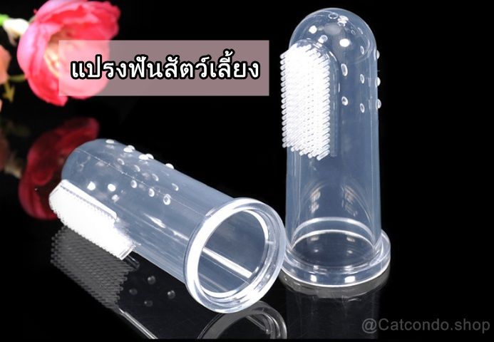 อุปกรณ์แปรงฟันสัตว์เลี้ยง-แปรงฟันสัตว์เลี้ยง-แปรงฟันแมว-แปรงฟันหมา-แปรงฟัน