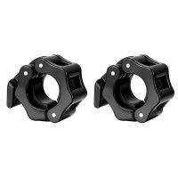 Crazy Sale 2 Pcs Barbell Clamps Fast Release Barbell Non-slip Clips Barbell Locking Plate