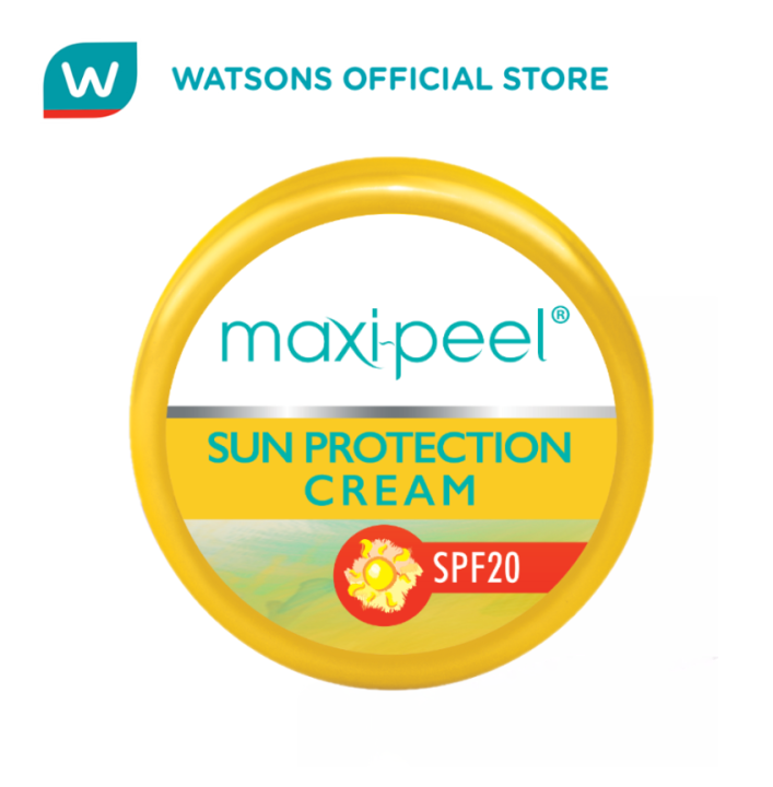 MAXI PEEL Sun Protection Cream SPF20 25g Lazada PH