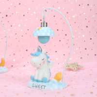 Unicorn Night Light for Children Kid Girl Boy Bedroom Bedside Table Lamp Cute Cartoon LED Night Lighting Decoration Bedside Lamp