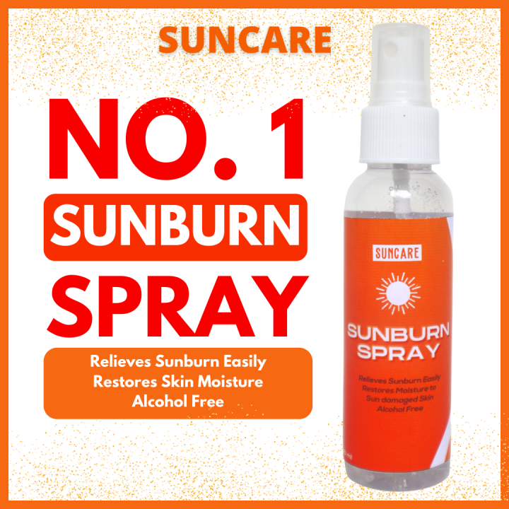 [100 EFFECTIVE] SUNCARE No.1 Sunburn Spray After Sun Soothing