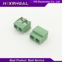 20PCS KF3.96-2P 3.96mm KF3.96 2 Pin Green Connect Terminal Screw Terminal Connector Splice connector