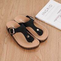 ขายดีที่สุด ioztt2023 - /♚♀▲ Slippers Beach Shoes for Woman Metal Decoration Buckle Non-slip Clogs Slides Female on Flip Flops