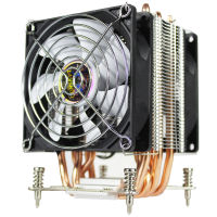 CPU Cooler 2/4/6 ท่อทองแดง Heatpipe 9 ซม. พัดลมระบายความร้อนฮีทซิงค์หม้อน้ำสำหรับ LGA775 1150 1151 1155 1156 1200 1366 X79 X99 AM3 AM4-kxodc9393