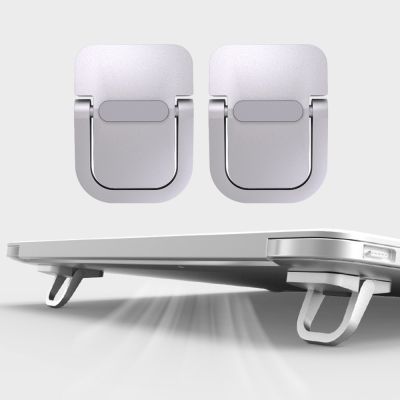 ℗卐☍ Laptop Stand For Computer Keyboard Holder Mini Portable Legs Laptop Stands For Macbook Huawei Xiaomi Notebook Aluminum Support